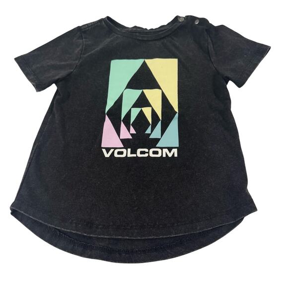 Volcom Other - Volcom Baby Boy 18M Black Logo Tshirt